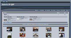 Desktop Screenshot of galeria.sp-qrp.pl